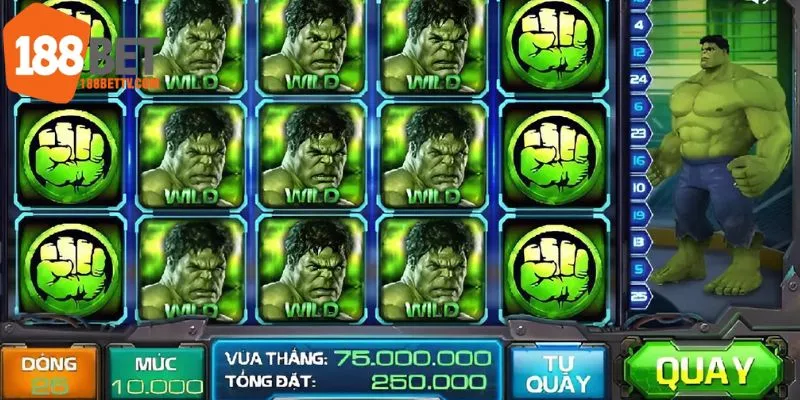 Siêu anh hùng game nổ hũ đắt khách trên 188bet